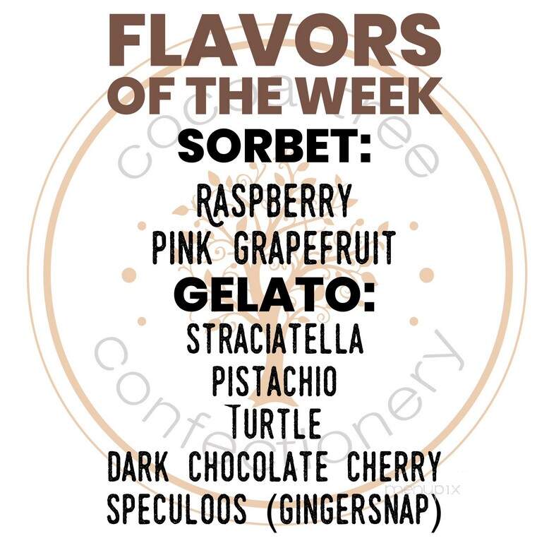 Cocoa Tree Confectionery - Mequon, WI menu_pic