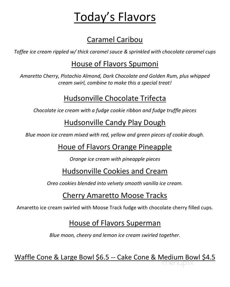 Ruby's Sandwich Shoppe - Paw Paw, MI menu_pic