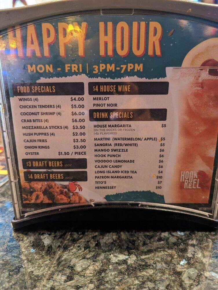 Hook & Reel Cajun Seafood & Bar - Hyattsville, MD menu_pic