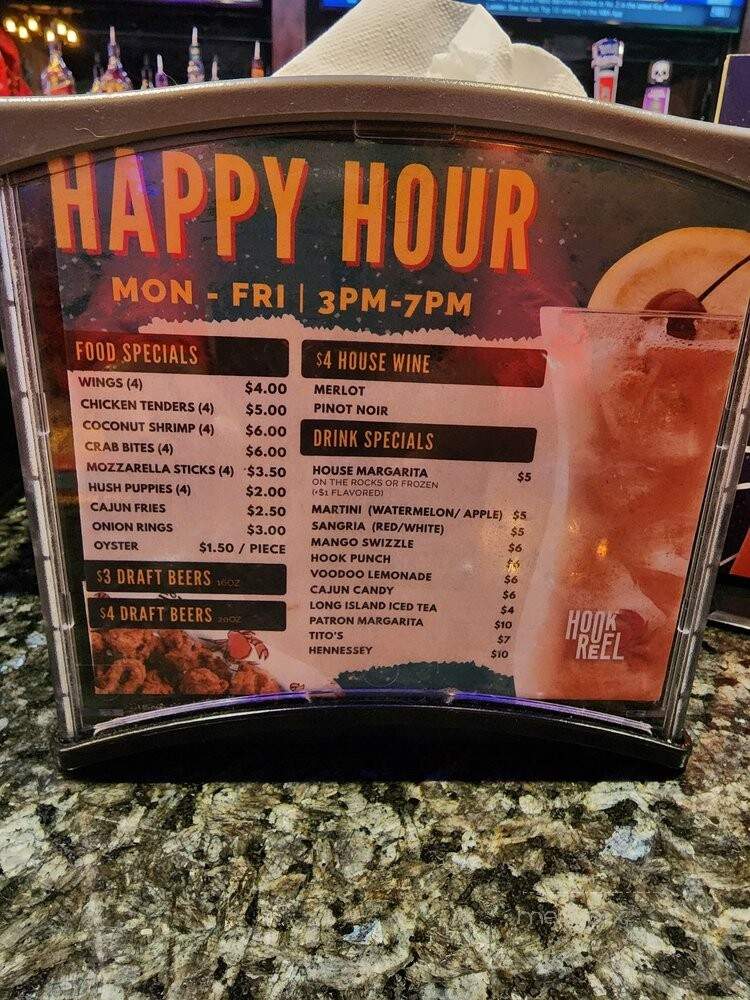 Hook & Reel Cajun Seafood & Bar - Hyattsville, MD menu_pic