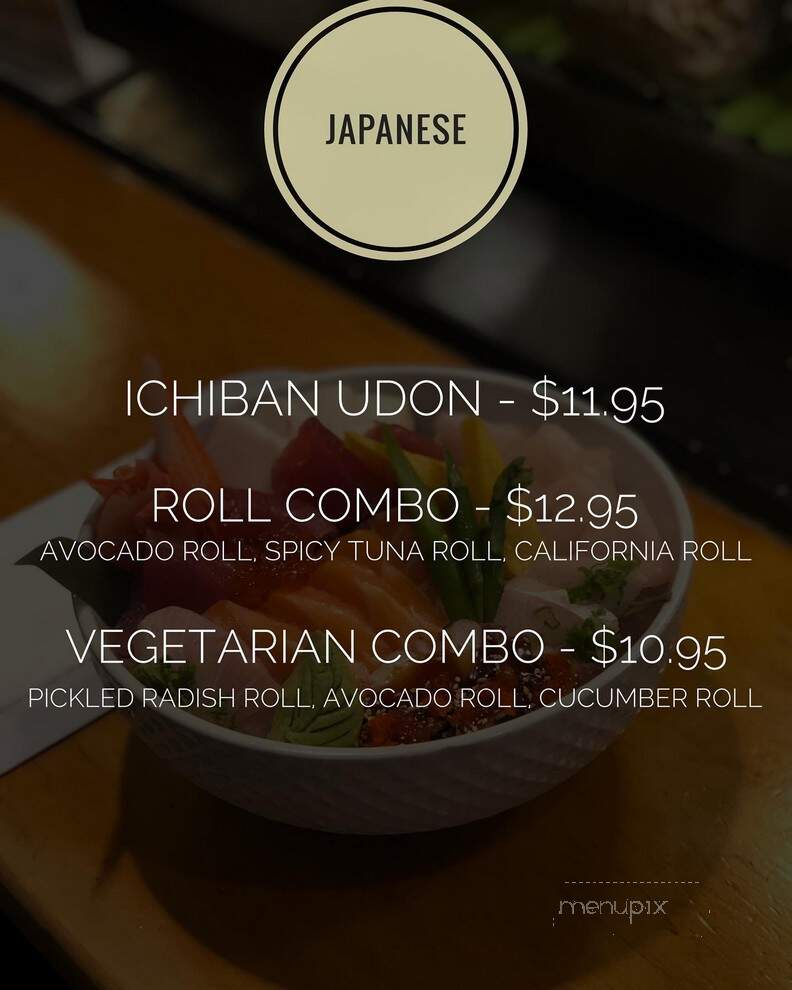 Ichiban Mikoshi Sushi - Gaithersburg, MD menu_pic