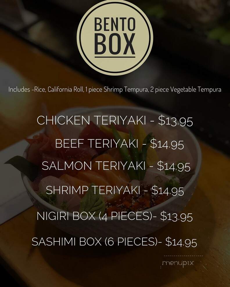 Ichiban Mikoshi Sushi - Gaithersburg, MD menu_pic