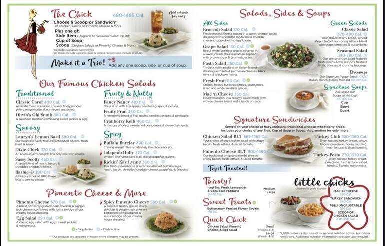Chicken Salad Chick - Conway, AR menu_pic