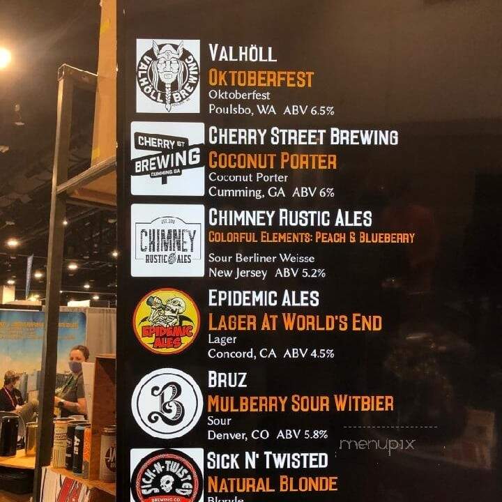 Chimney Rustic Ales - Hammonton, NJ menu_pic