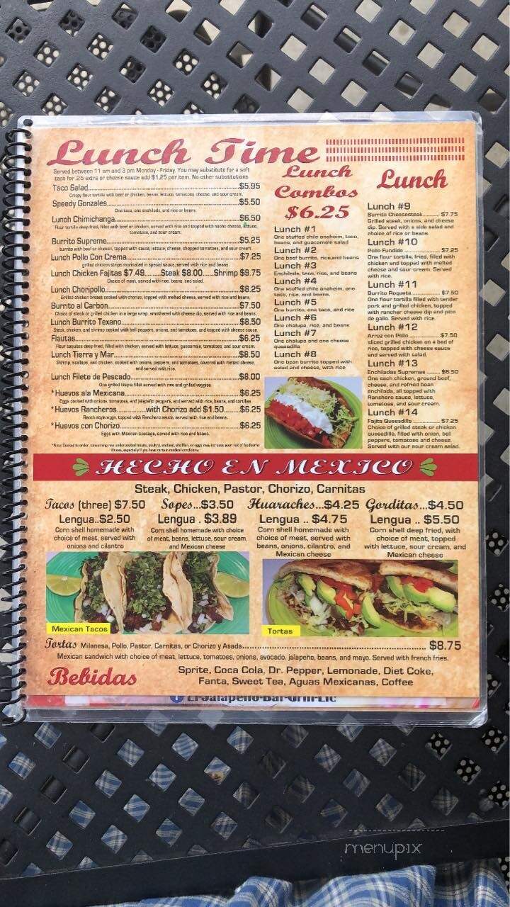 El Jalapeno Bar & Grill - Anderson, SC