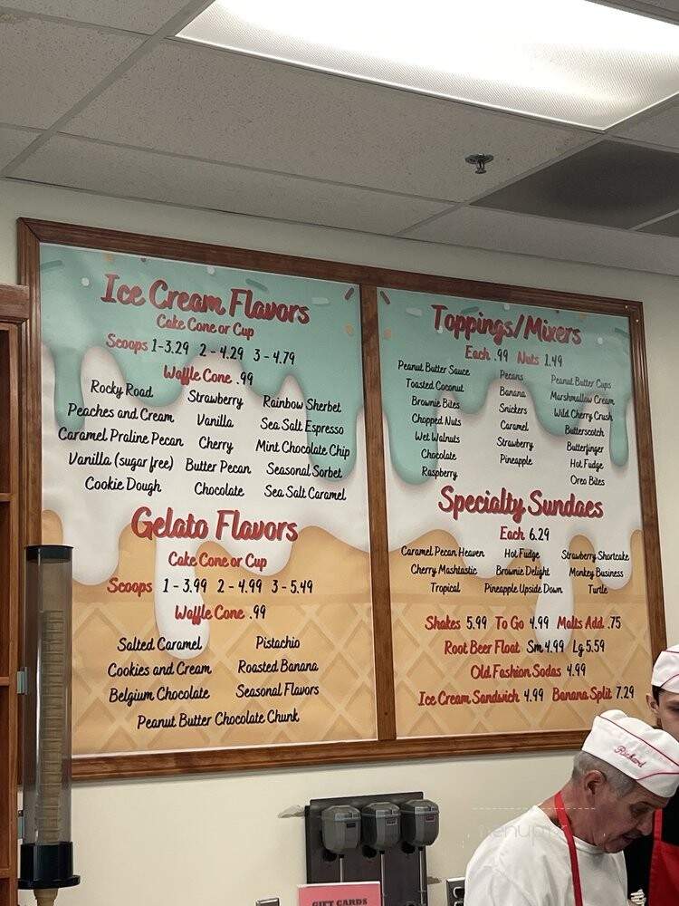Oldie's Ice Cream - Gold Canyon, AZ menu_pic