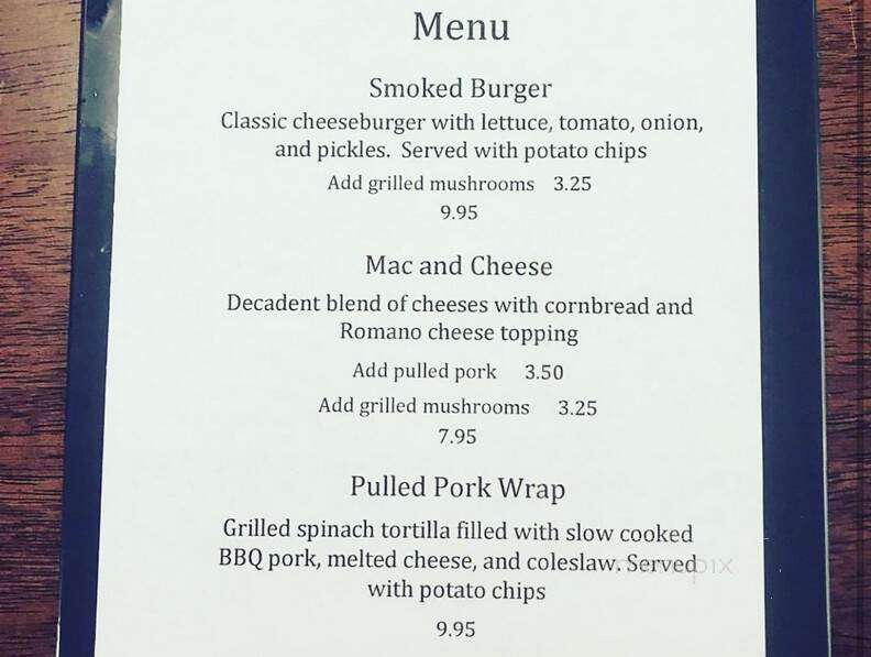 Xota Brewing Company - Waterboro, ME menu_pic
