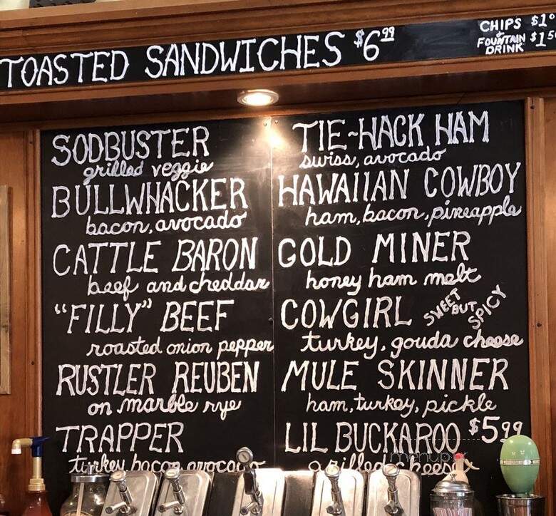 Dayton Mercantile - Dayton, WY menu_pic