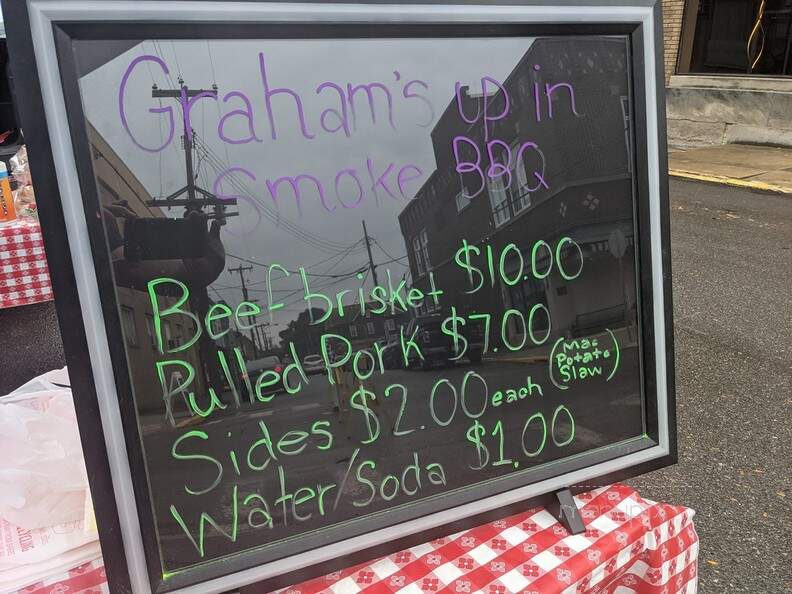 Graham's Up In Smoke BBQ - Philipsburg, PA menu_pic