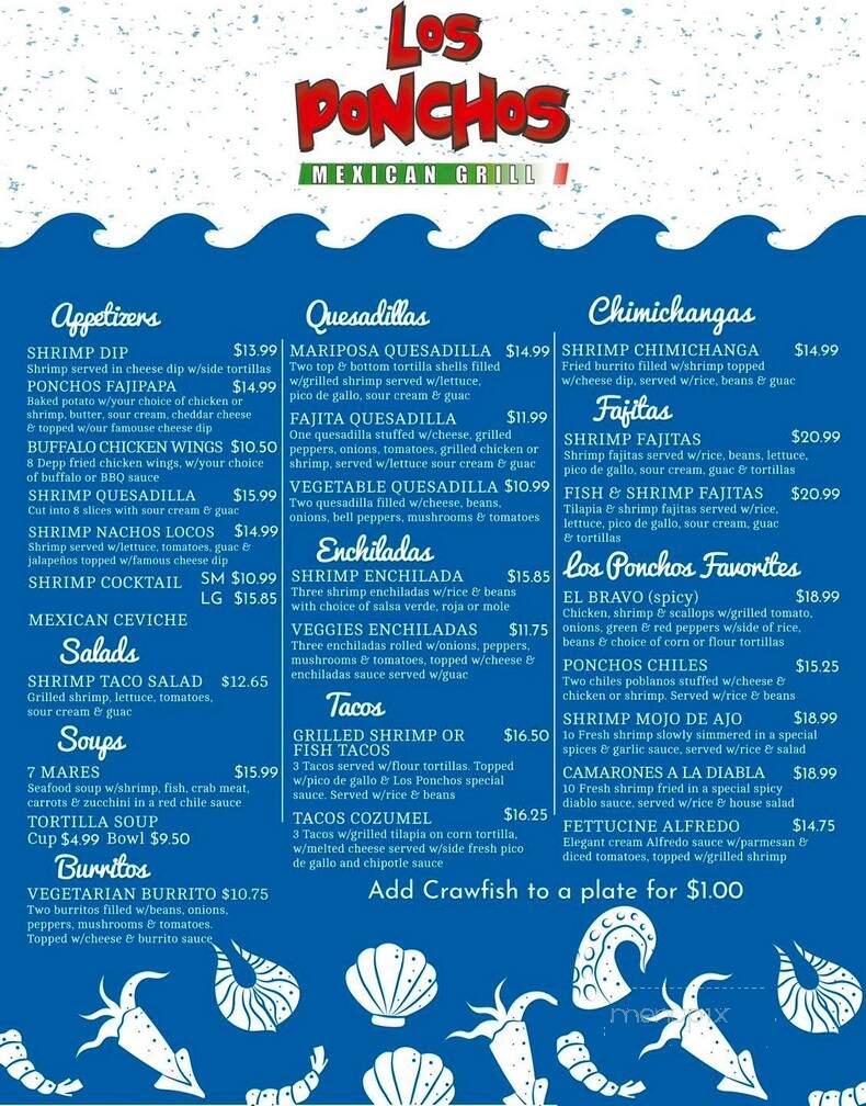 Los Ponchos Mexican Grill - Lake Charles, LA