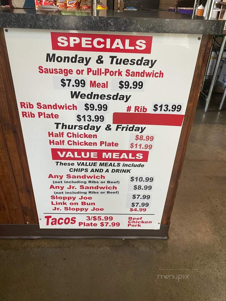 Bodacious BAR-B-Q - Lufkin, TX menu_pic