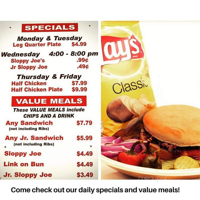 Bodacious BAR-B-Q - Lufkin, TX menu_pic