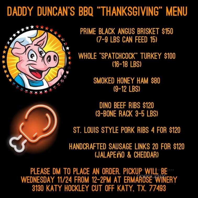 Daddy Duncan's BBQ - Katy, TX