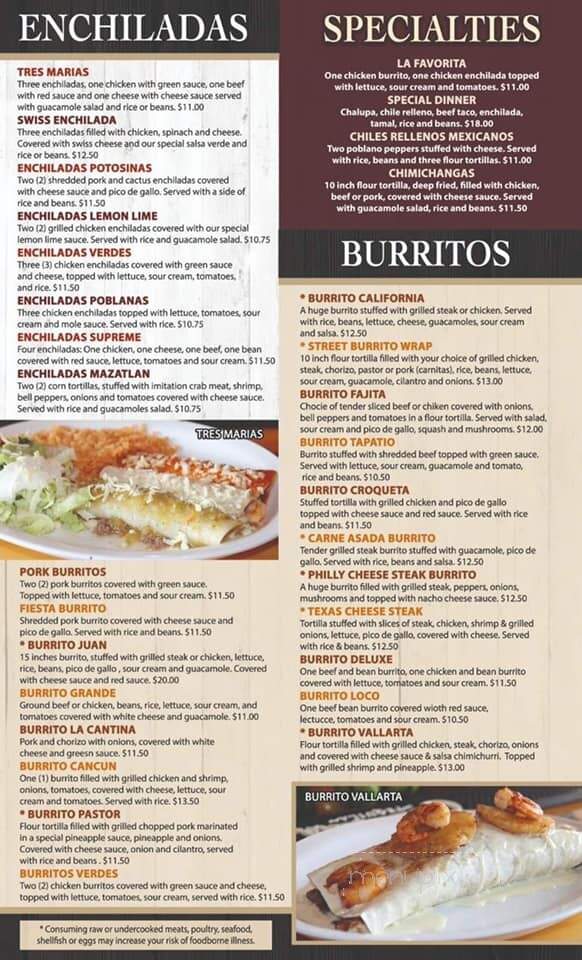 La Cantina of Brookings - Brookings, SD menu_pic
