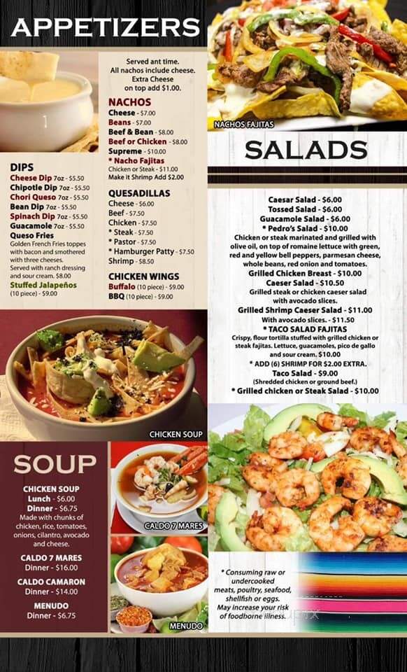 La Cantina of Brookings - Brookings, SD menu_pic
