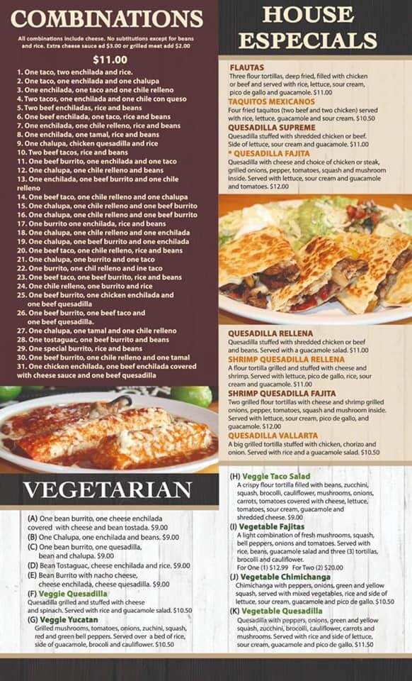 La Cantina of Brookings - Brookings, SD menu_pic