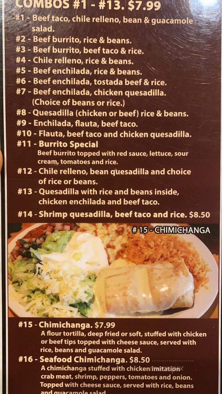 La Cantina of Brookings - Brookings, SD menu_pic