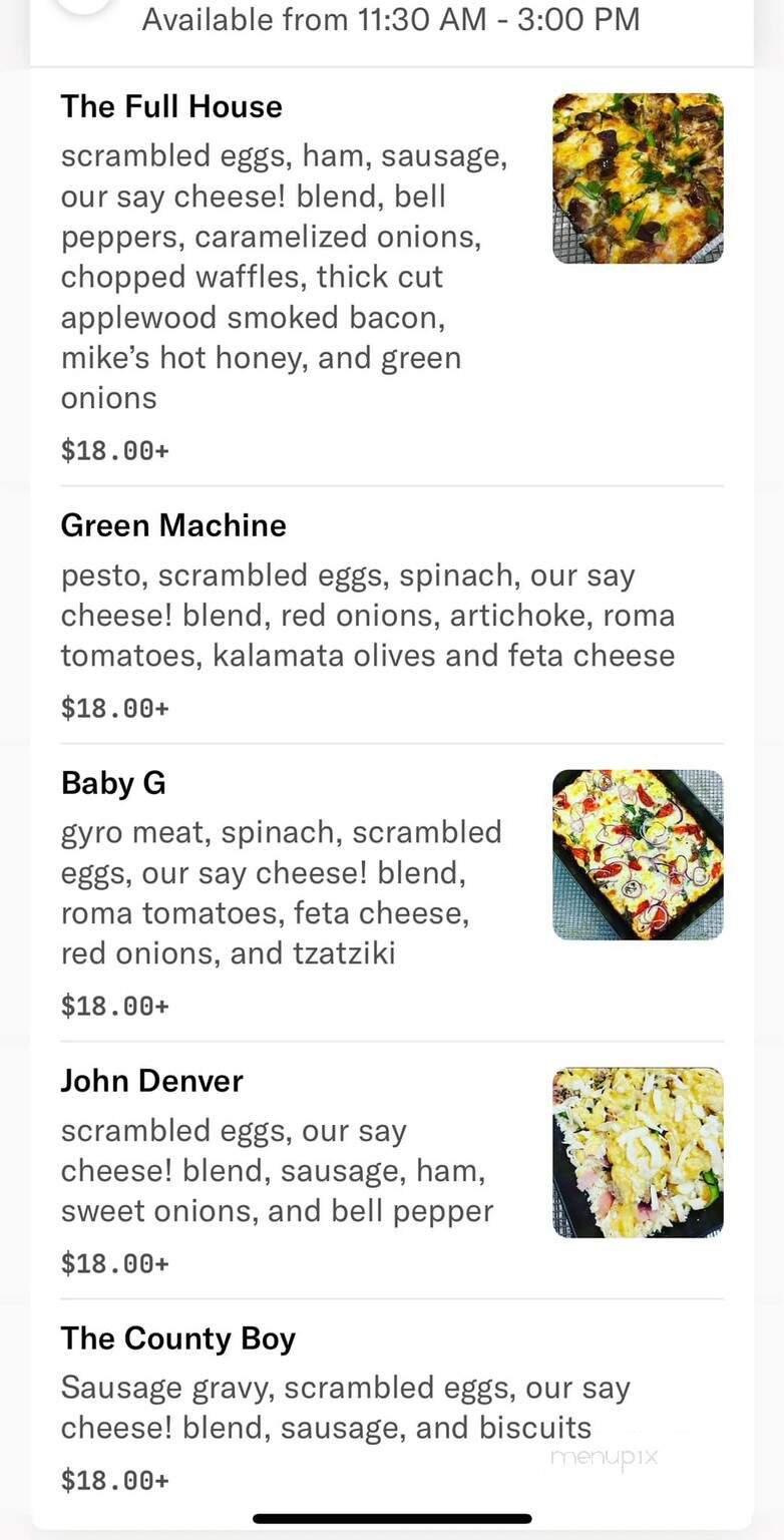 Nardo's Pizza - St. Joseph, MI menu_pic