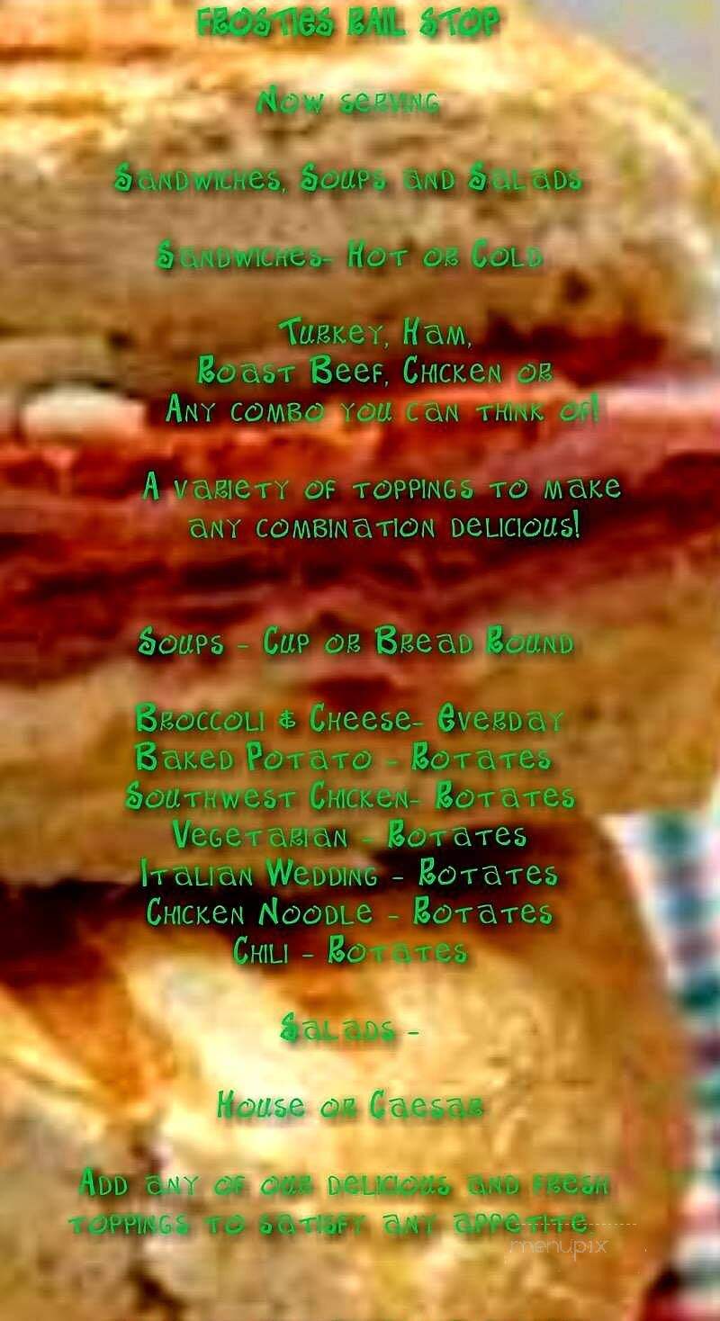 Frosties Rail Stop - Louisa, VA menu_pic