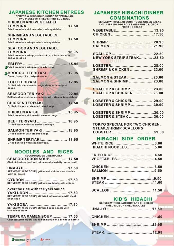 Kawa Sushi House - Dunnellon, FL menu_pic