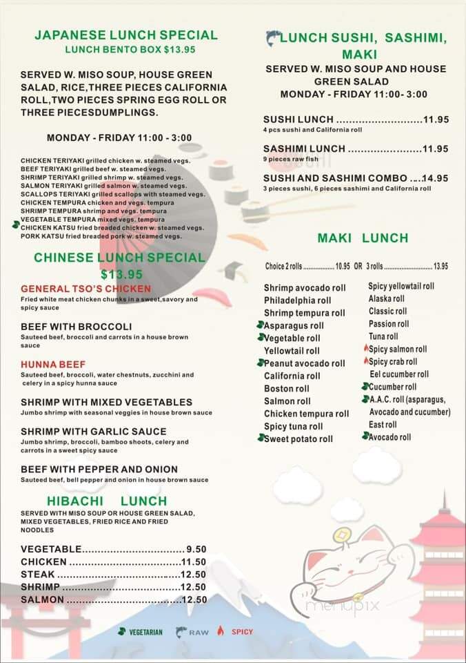 Kawa Sushi House - Dunnellon, FL menu_pic