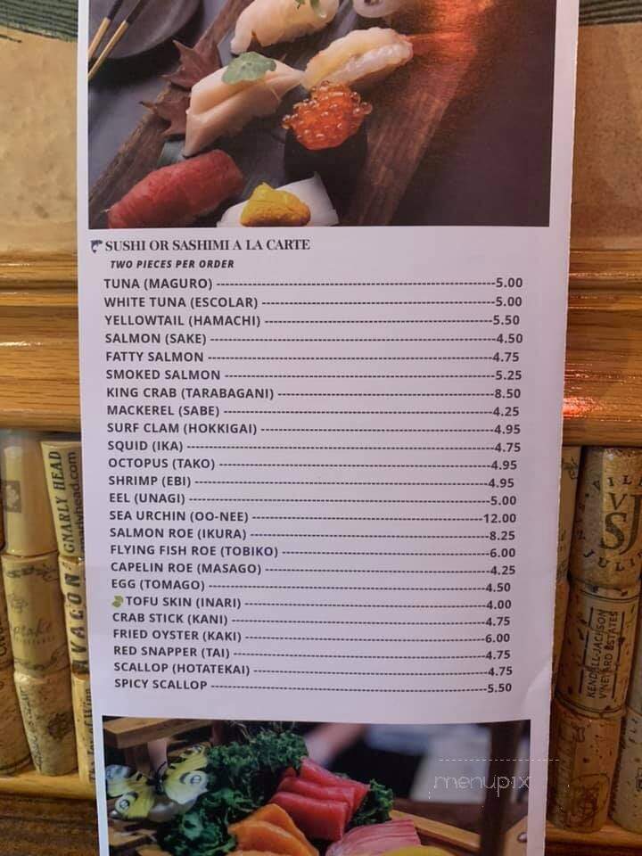 Kawa Sushi House - Dunnellon, FL menu_pic