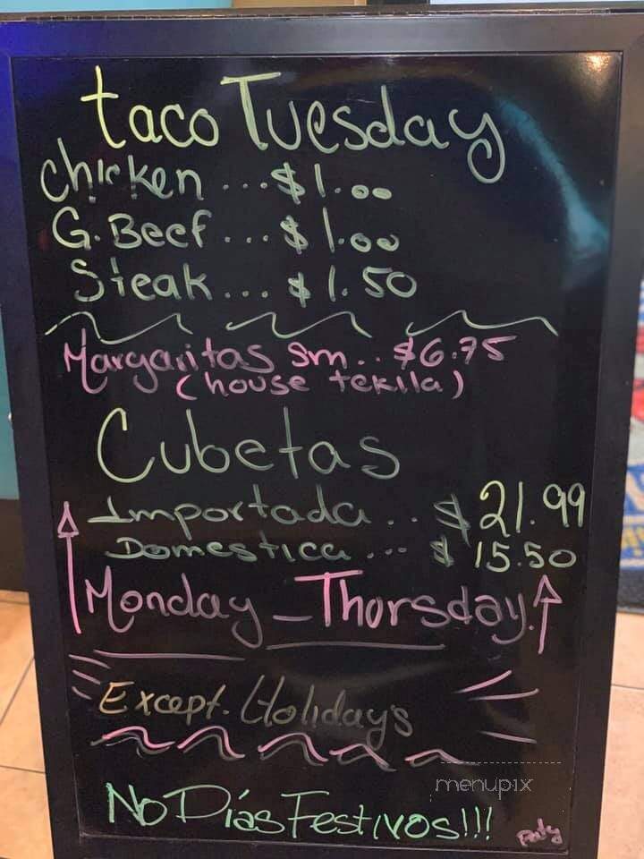 Las Islas Marias - Romeoville, IL menu_pic