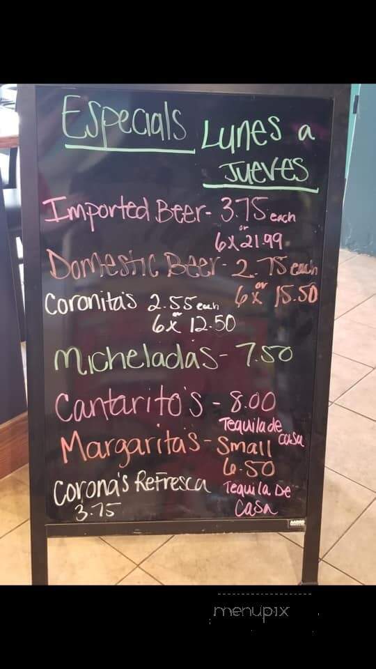 Las Islas Marias - Romeoville, IL menu_pic