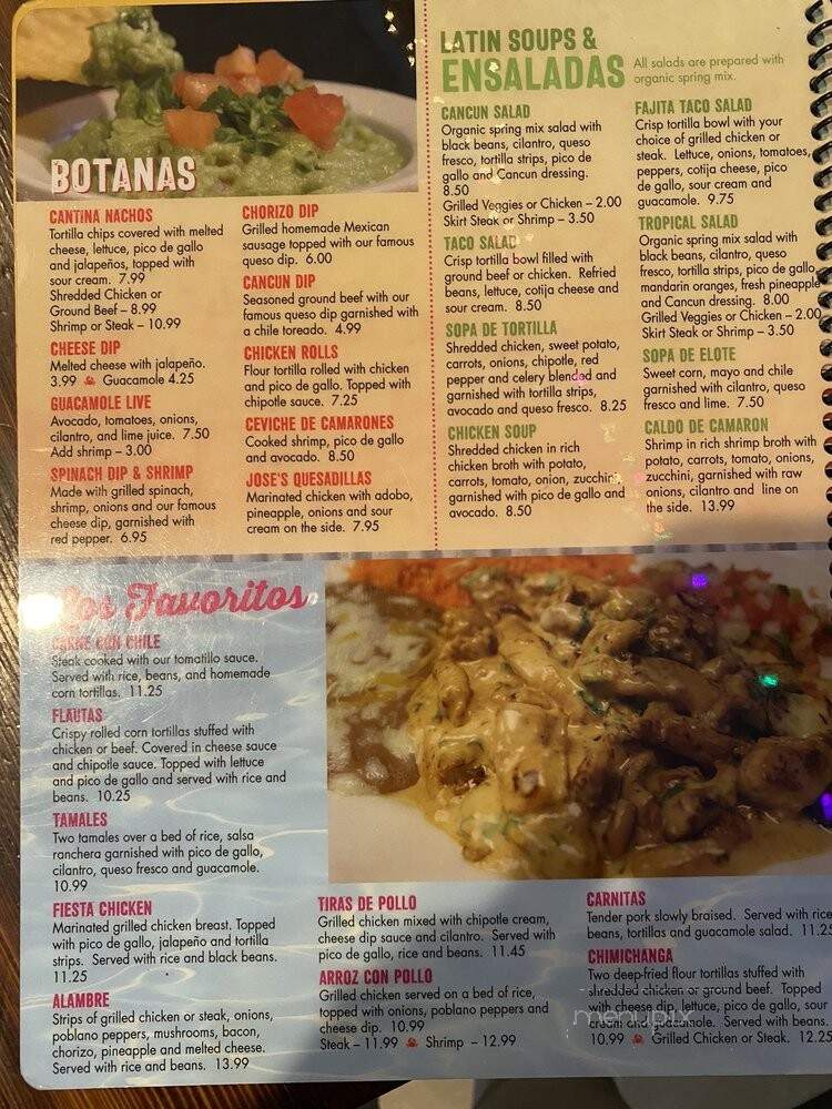 Mi Cancun Mexican Restaurant - Dunn, NC menu_pic