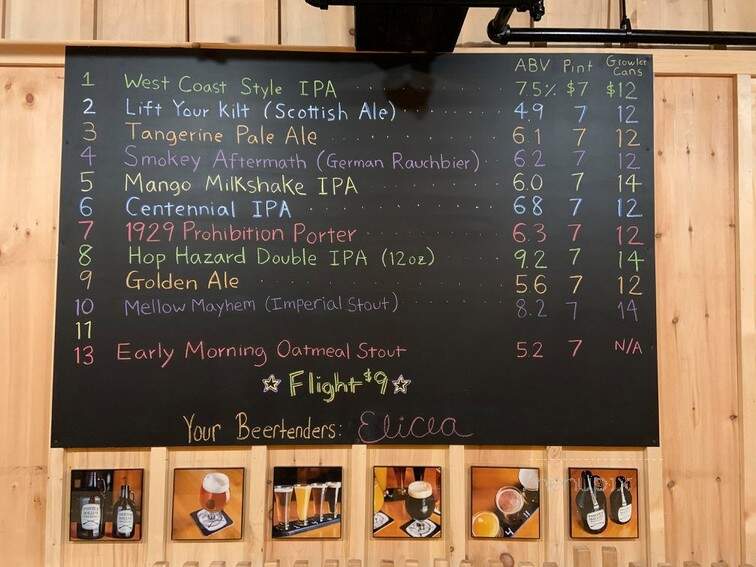 Powder Hollow Brewery - Middletown, CT menu_pic