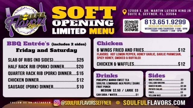 Soulful Flavors Seffner - Seffner, FL