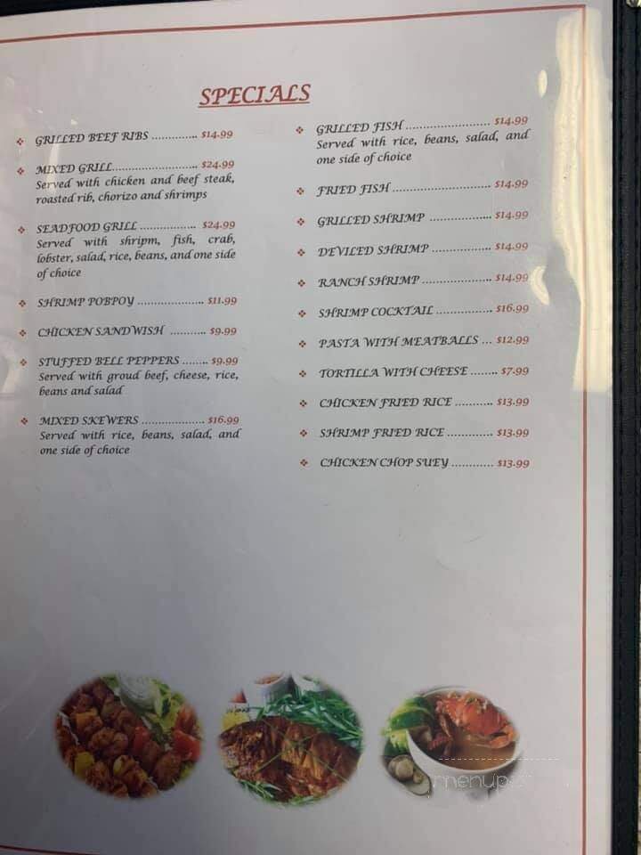 Victoria's Latin Restaurant - Saint Rose, LA menu_pic