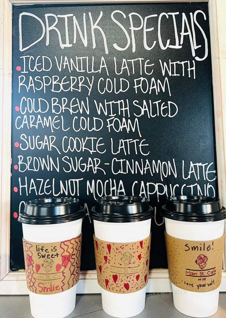 Main St. Cafe - Honeoye Falls, NY menu_pic