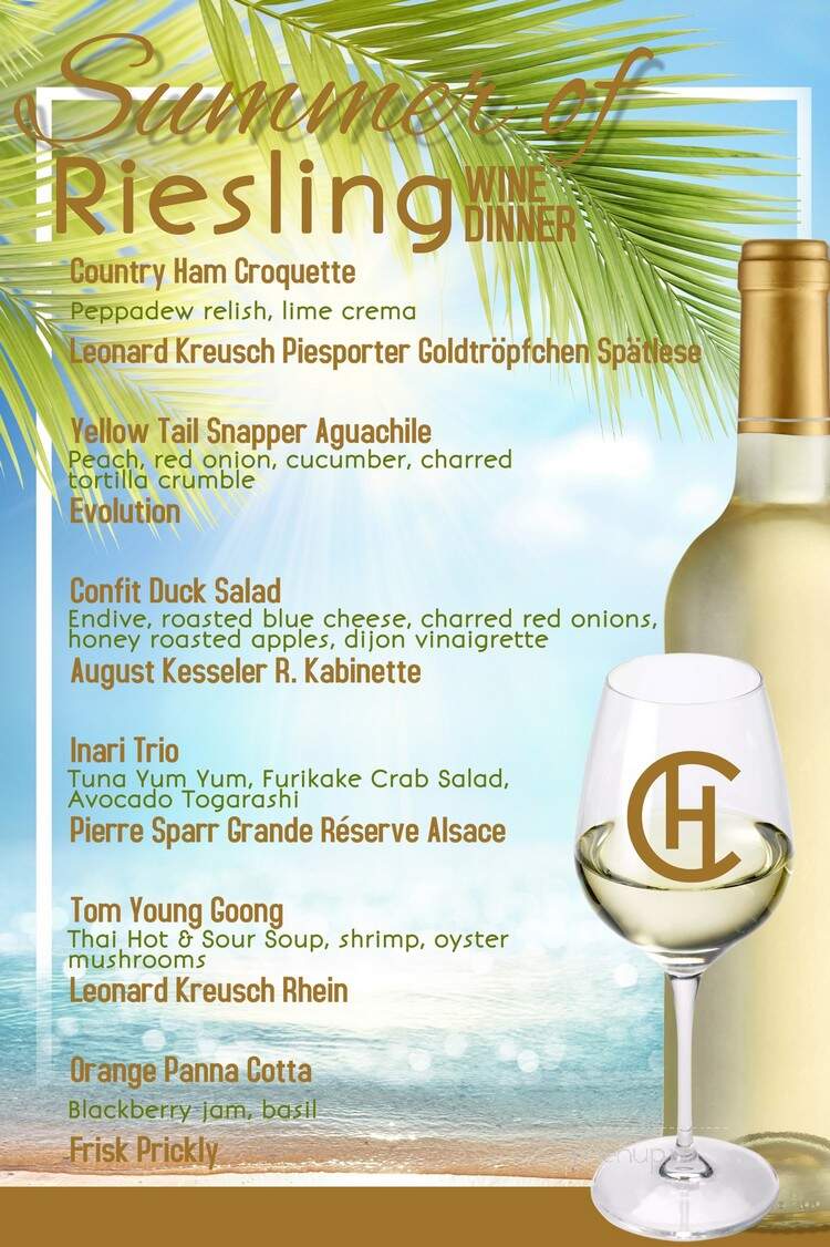 Chophouse Of Chapin - Chapin, SC menu_pic
