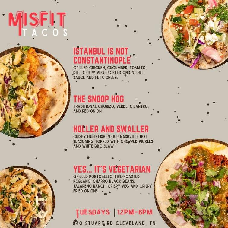 Misfit Tacos - Cleveland, TN