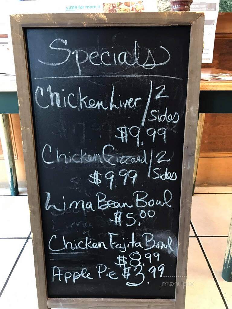 Genesis Le Bleu Waters Restaurant - Ravenel, SC menu_pic