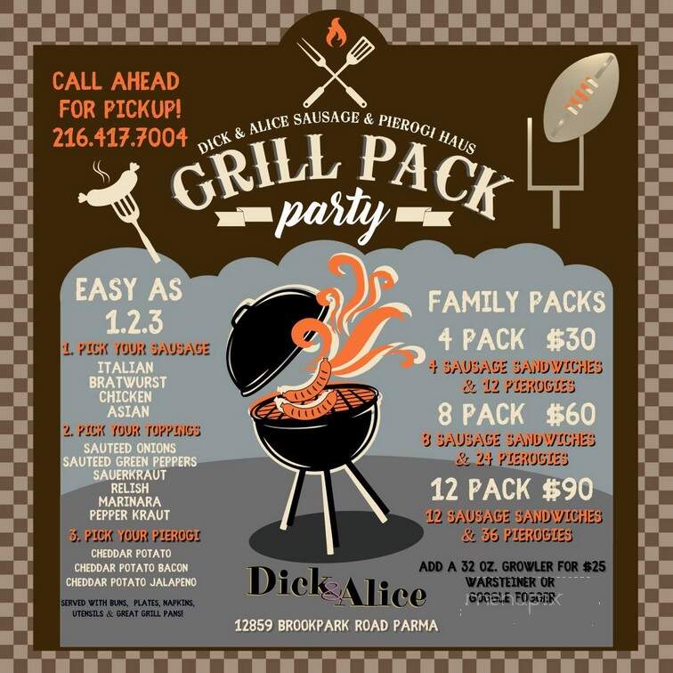 Dick & Alice - Parma, OH menu_pic