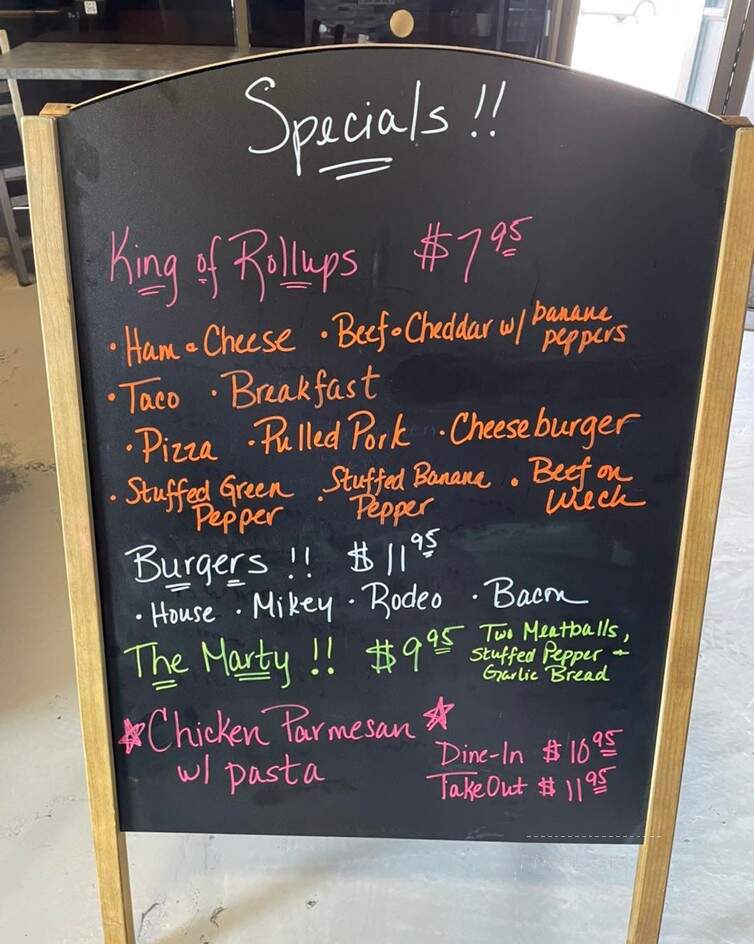 Mister M's House of Food & Drink - Niagara Falls, NY menu_pic