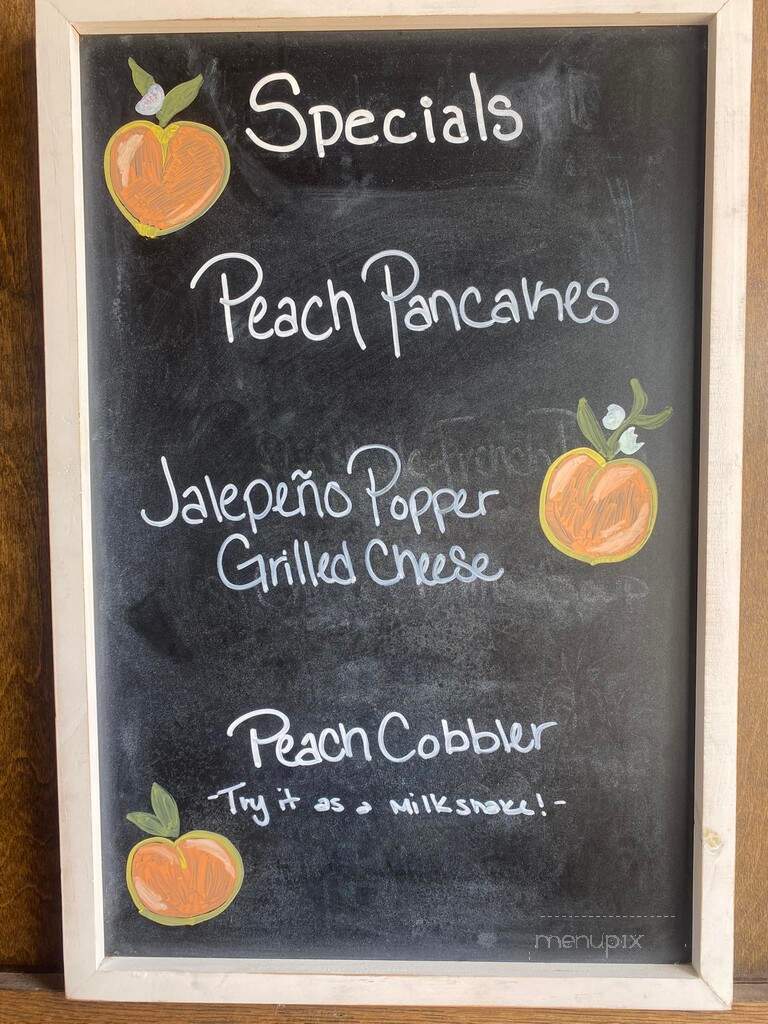 Sundrop Shoppe and Luncheonette - Tullahoma, TN menu_pic
