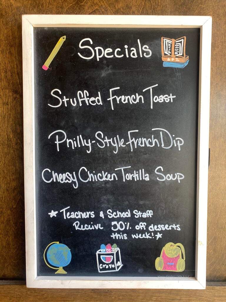 Sundrop Shoppe and Luncheonette - Tullahoma, TN menu_pic