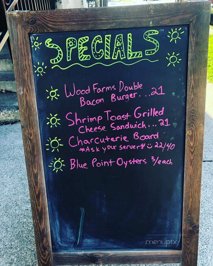 Chance Bar - Fort Wayne, IN menu_pic