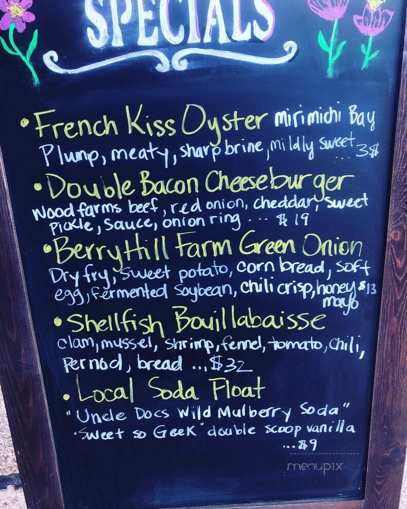 Chance Bar - Fort Wayne, IN menu_pic