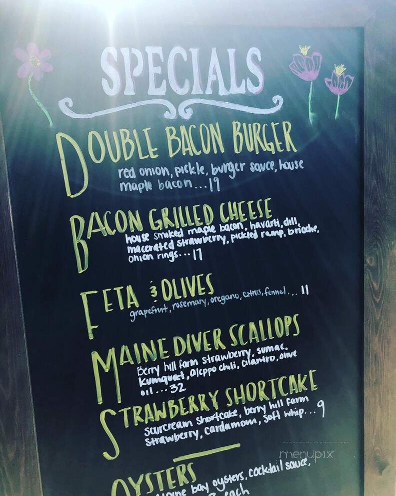 Chance Bar - Fort Wayne, IN menu_pic