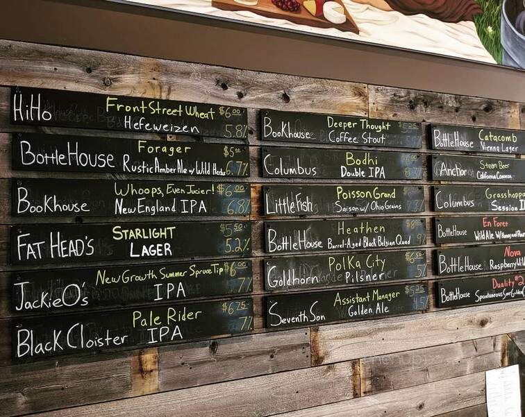 Craft Collective - Shaker Heights, OH menu_pic