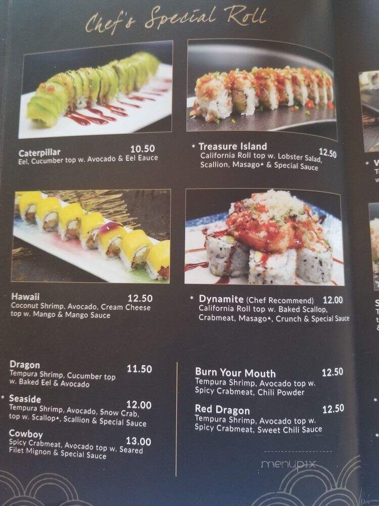 Kobe sushi and Teriyaki - Yakima, WA menu_pic