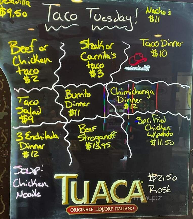 Tailgaters Bar & Grill - Caledonia, WI menu_pic