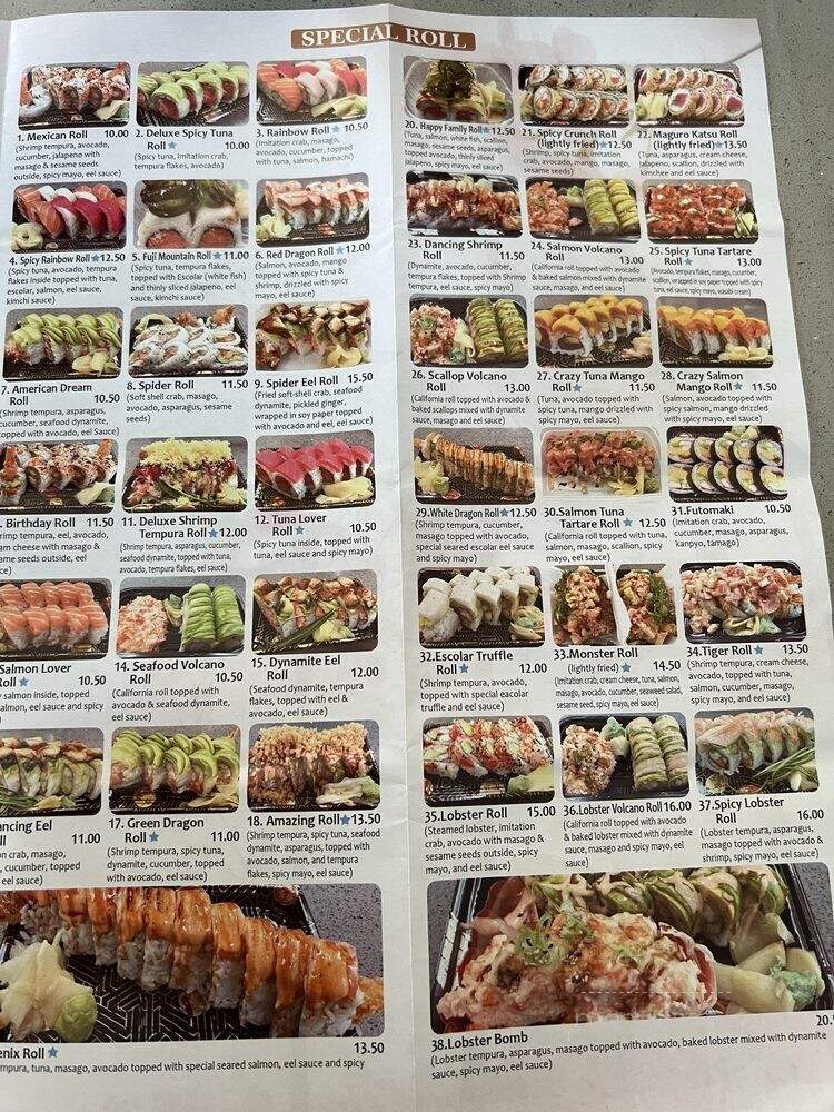 A&A Sushi - Boca Raton, FL menu_pic