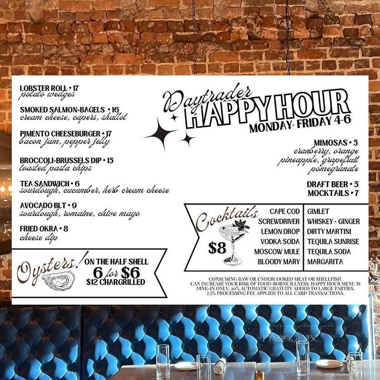 Stock Market Dueling Kitchens - Columbus, GA menu_pic