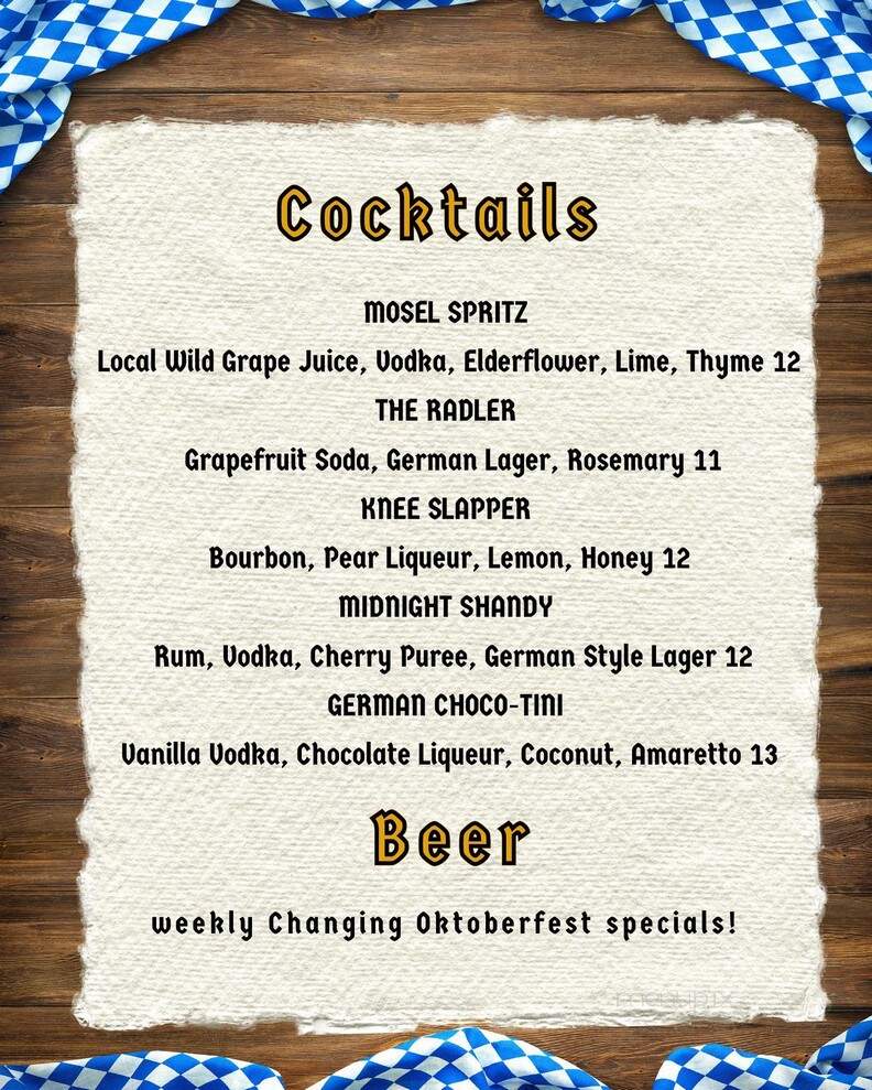 Whitecrest Eatery - Stonington, CT menu_pic