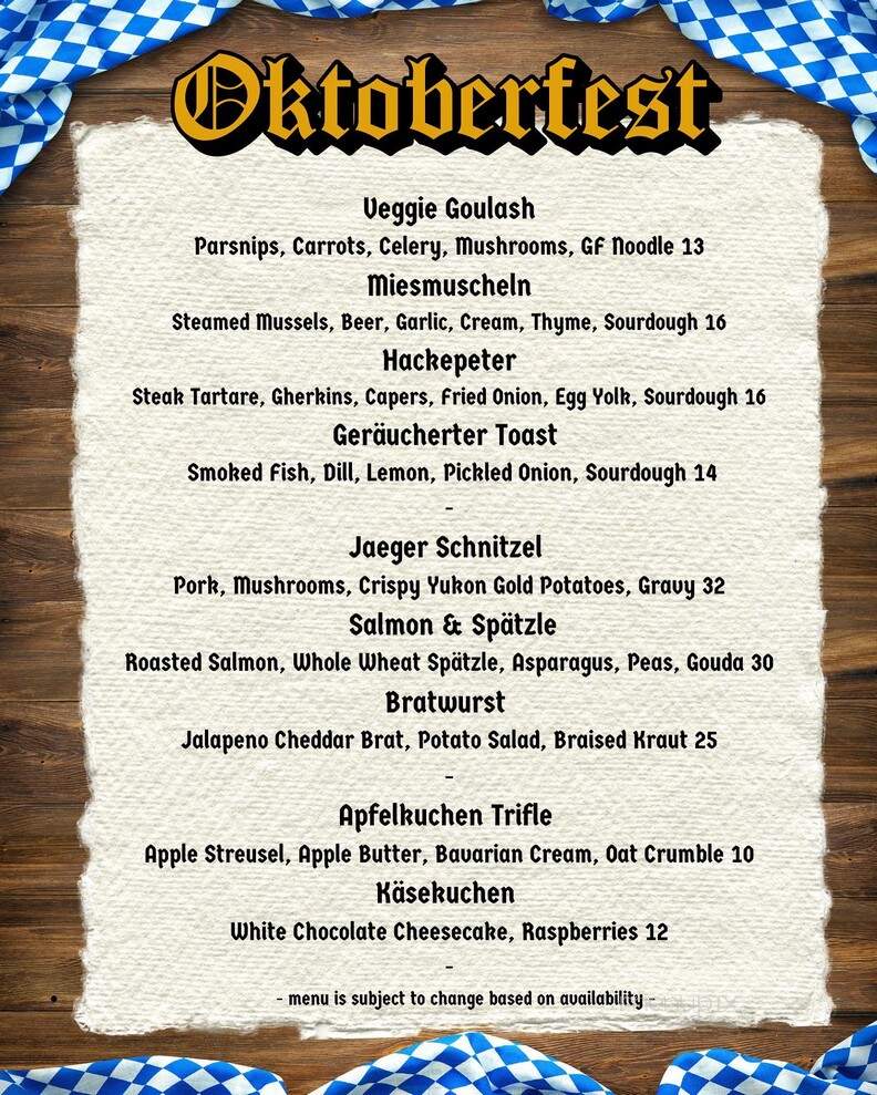Whitecrest Eatery - Stonington, CT menu_pic